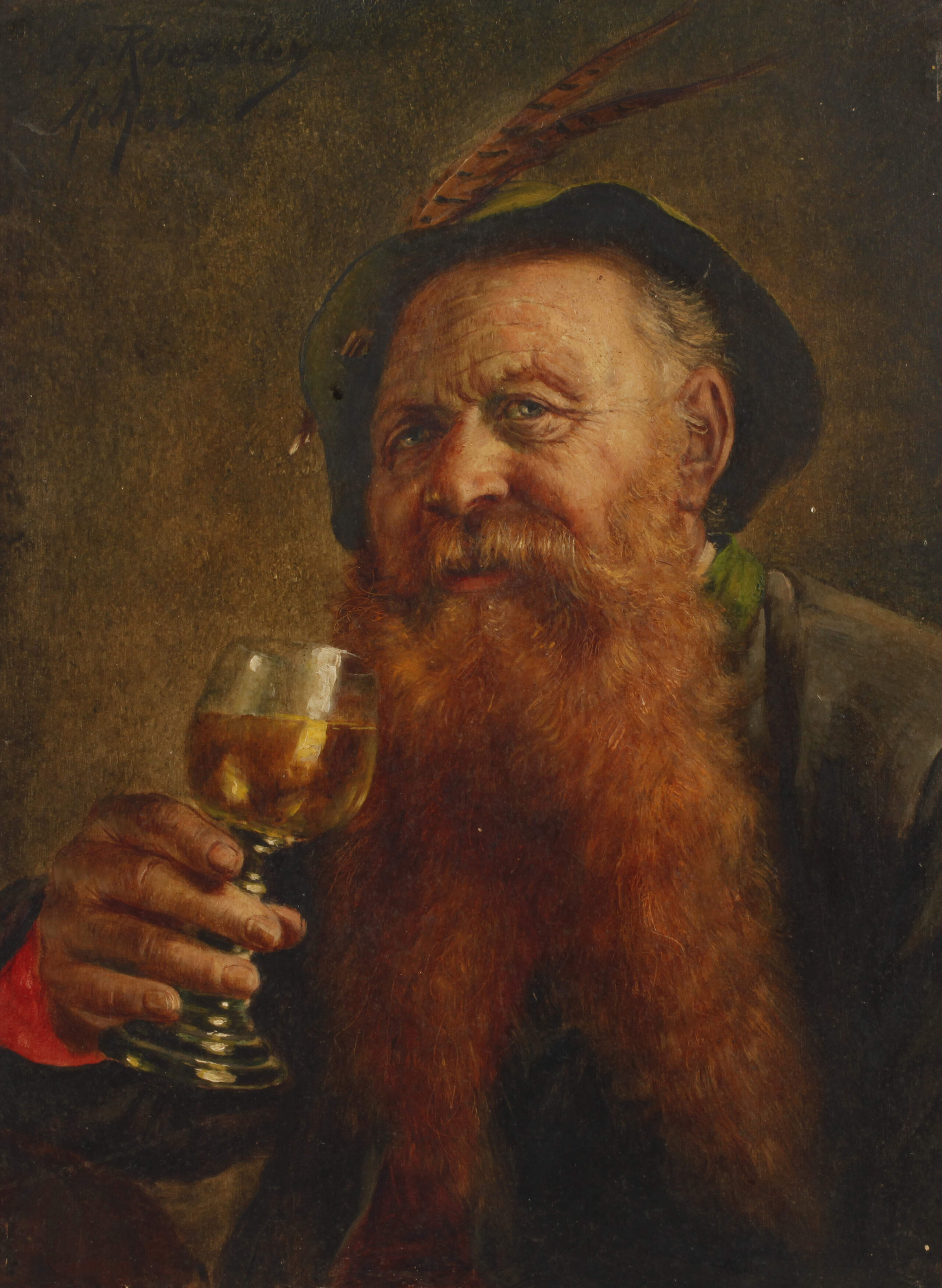 Georg Roessler, Weintrinker