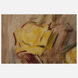 Prof. Christian Rohlfs, Gelbe Rosen