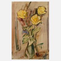 Prof. Christian Rohlfs, Gelbe Rosen111