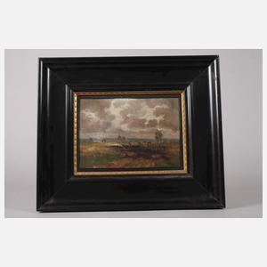 Karl Rohrhirsch, Bauer bei der Feldarbeit