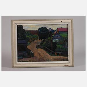 Walter Röhrig, "Dorfstrasse"