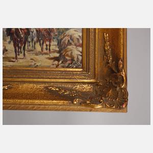 Afranasij Ivanovic Scheloumoff, Kosaken zu Pferd