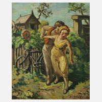 Daniel Schoen, Liebespaar im Garten111