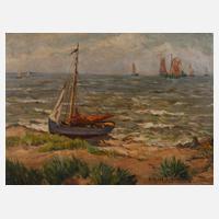 Segelboot am Strand111