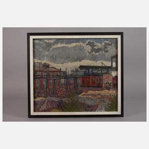 Josef Schultz, Industrieanlage