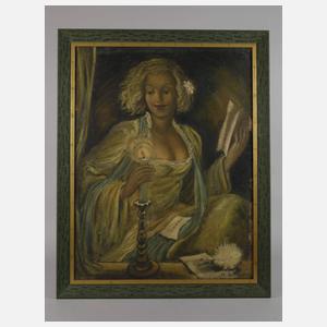 Clemens Spengler, Mädchen bei der Lektüre