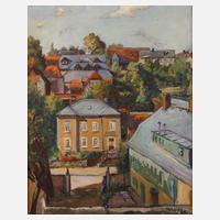 J. Stein, Stadtansicht mit Bäckerei111