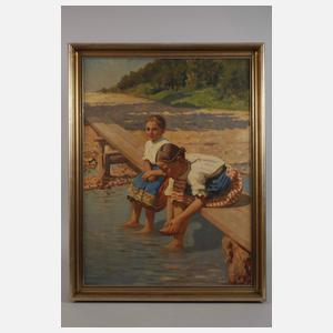 Janos Szöllösy, Mädchen am Fluss