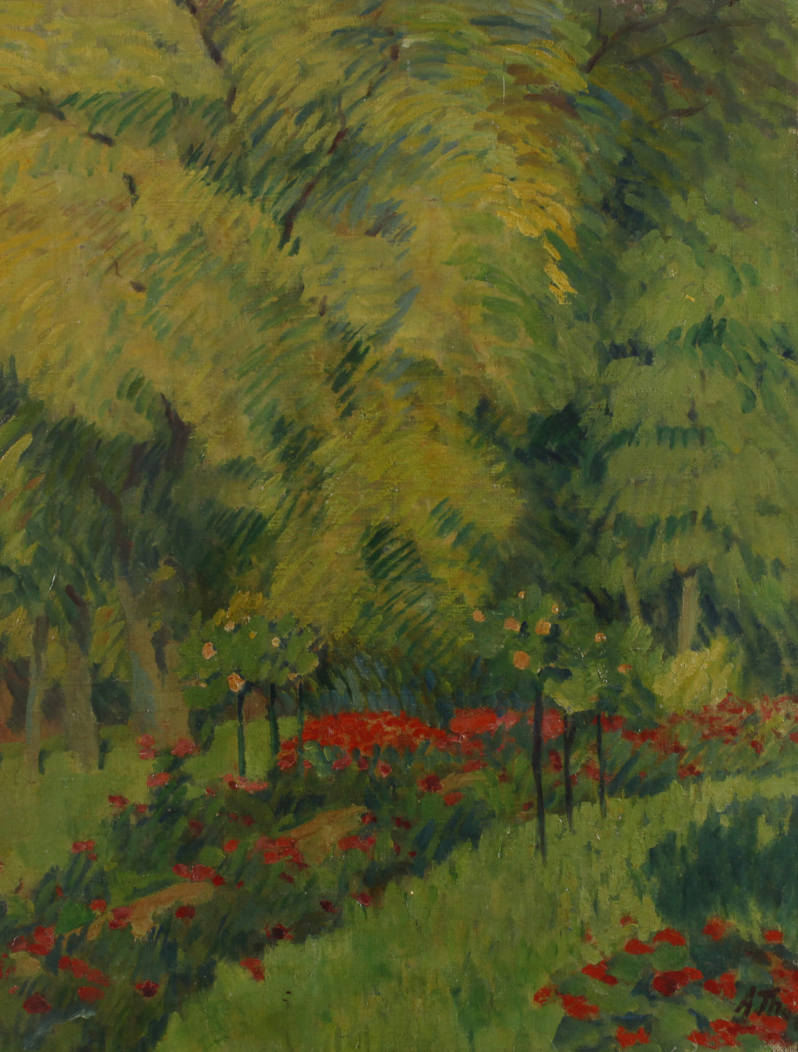 Alfred Thon, Blühender Park