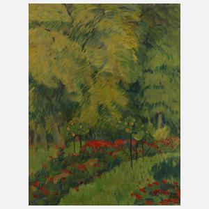 Alfred Thon, Blühender Park