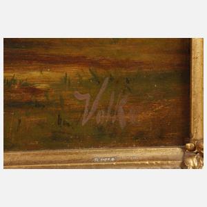 Volke, Landschaft mit Heumieten
