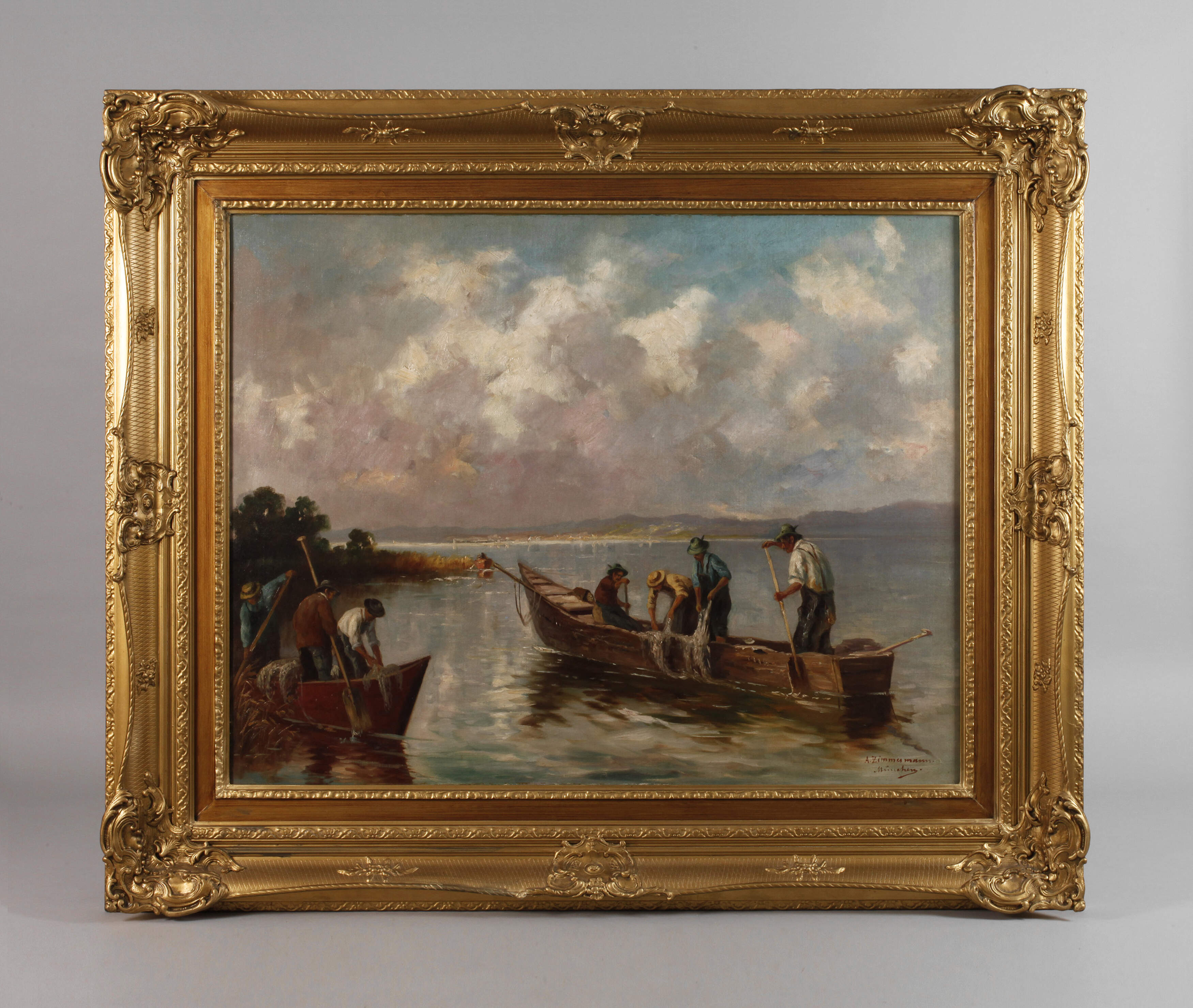 Alfred Zimmermann, Chiemseefischer