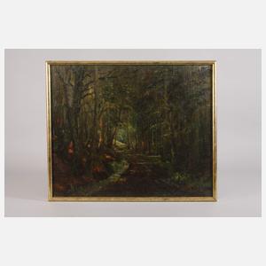 Sommerlicher Waldweg