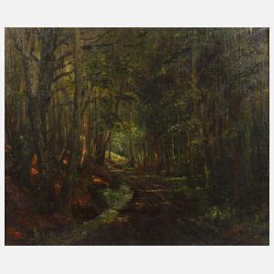 Sommerlicher Waldweg