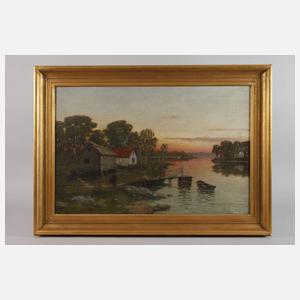 Sonnenuntergang am See