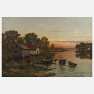 Sonnenuntergang am See