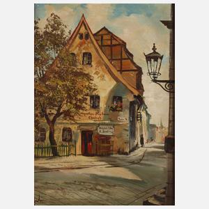 Gasthaus "Zum Nußbaum" in Berlin