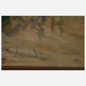 Mediterrane Stadtansicht