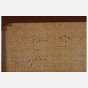 Mediterrane Stadtansicht