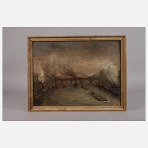 Dampfer auf der Seine