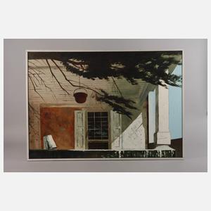 M. Giorgetti, Sommerliche Loggia