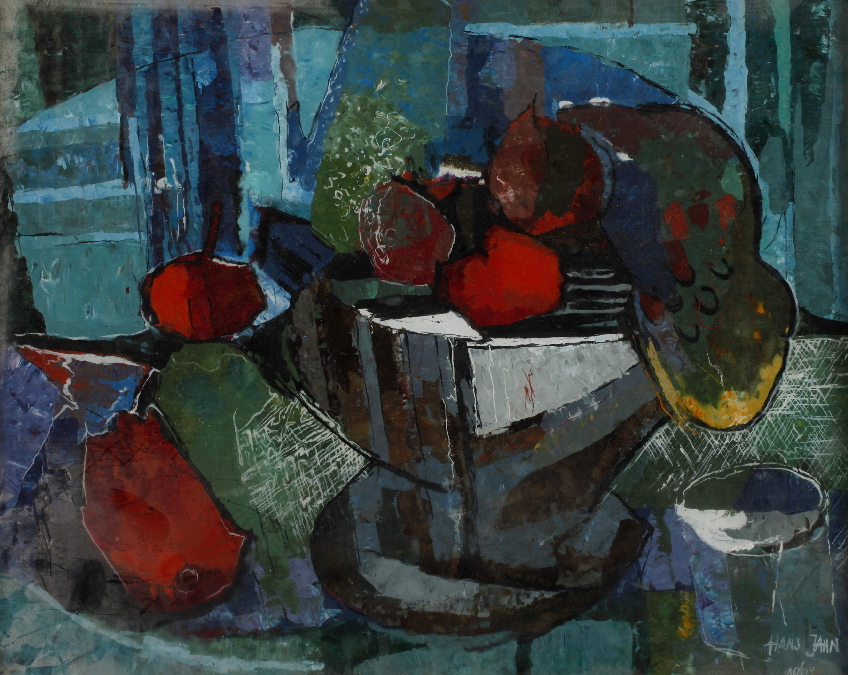 Hans Jahn, Abstraktes Stillleben
