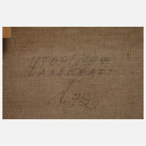 Gernot Kissel, "Utopische Landschaft"