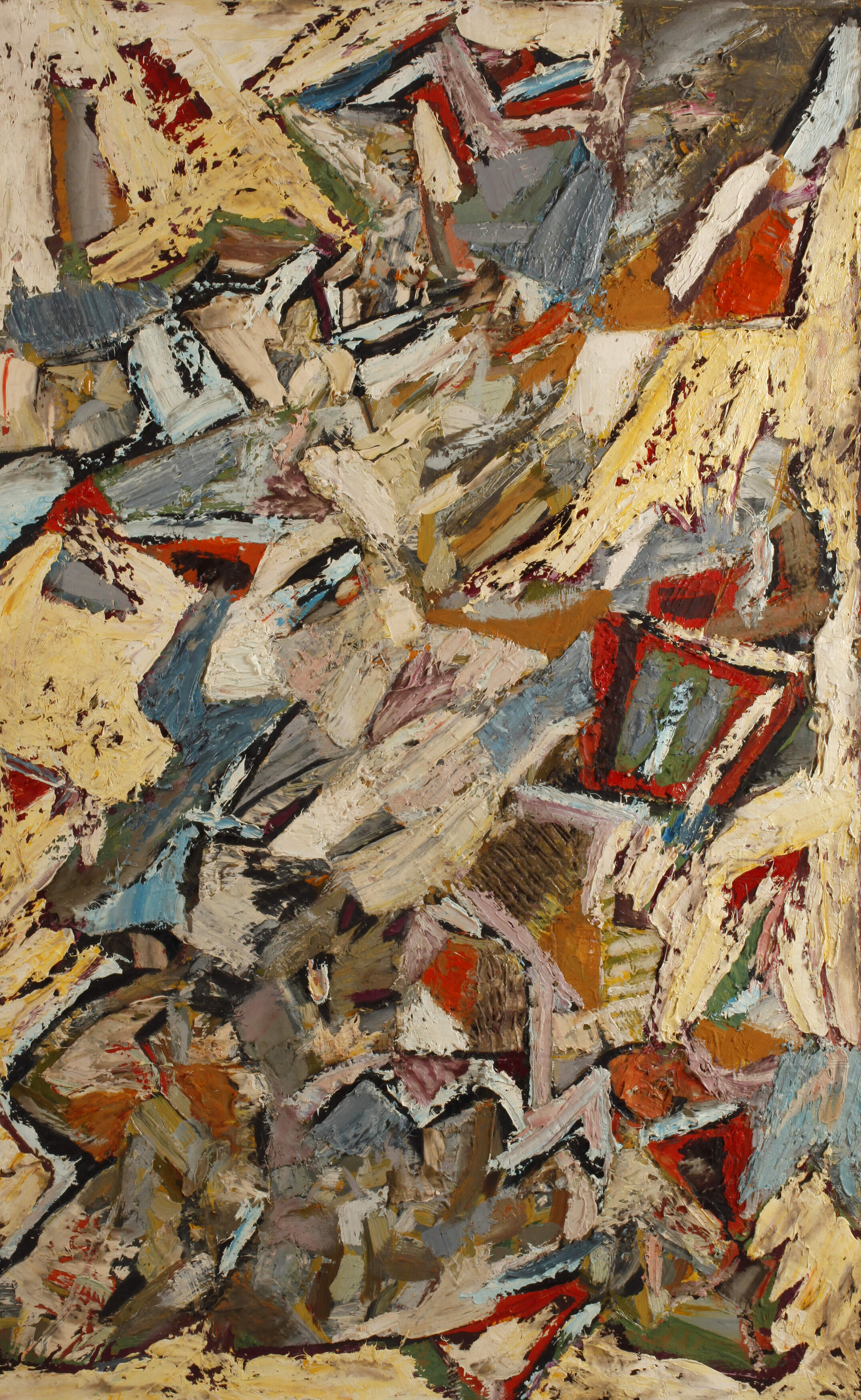 Karl Heinz Krauskopf, attr., Abstrakte Komposition