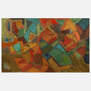 Karl Heinz Krauskopf, attr., Abstrakte Komposition