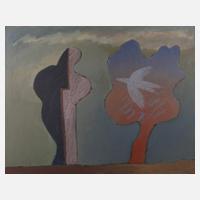 Karl Stengel, attr., Landschaft mit Vogel111