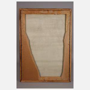 Reiterin auf steigendem Pferd