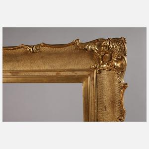 Biedermeier-Stuckrahmen