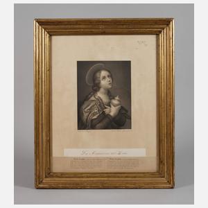 Breite Berliner Leiste mit Bildnis Maria Magdalena