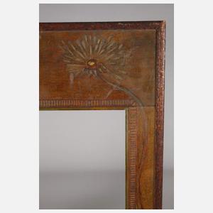 Jugendstilrahmen mit Brandmalerei