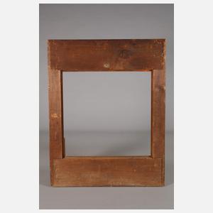 Jugendstilrahmen mit Brandmalerei