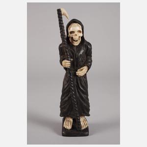 Geschnitztes Memento Mori