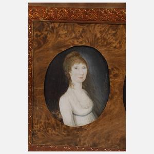 Miniaturdoppelportrait