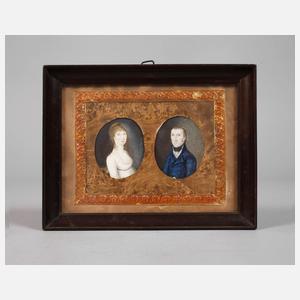 Miniaturdoppelportrait