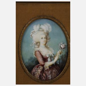 Zwei Miniaturportraits