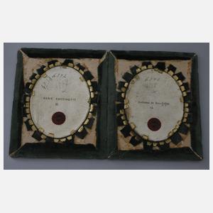 Zwei Miniaturportraits