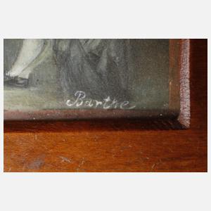 Barthe, Miniatur nach Greuze "Die Dorfbraut"
