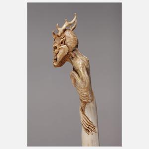 Figürlicher Spazierstock