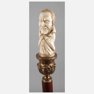 Figürlicher Spazierstock