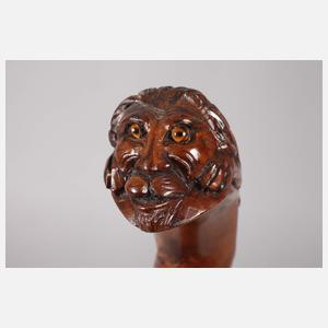 Geschnitzter Spazierstock