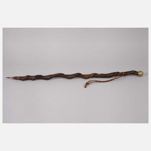 Spazierstock Messing