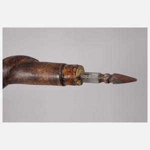 Spazierstock Messing