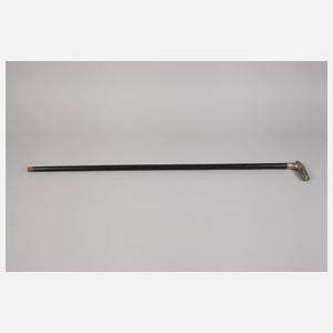 Spazierstock Silber