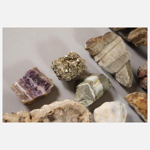 Kleine Gesteinssammlung