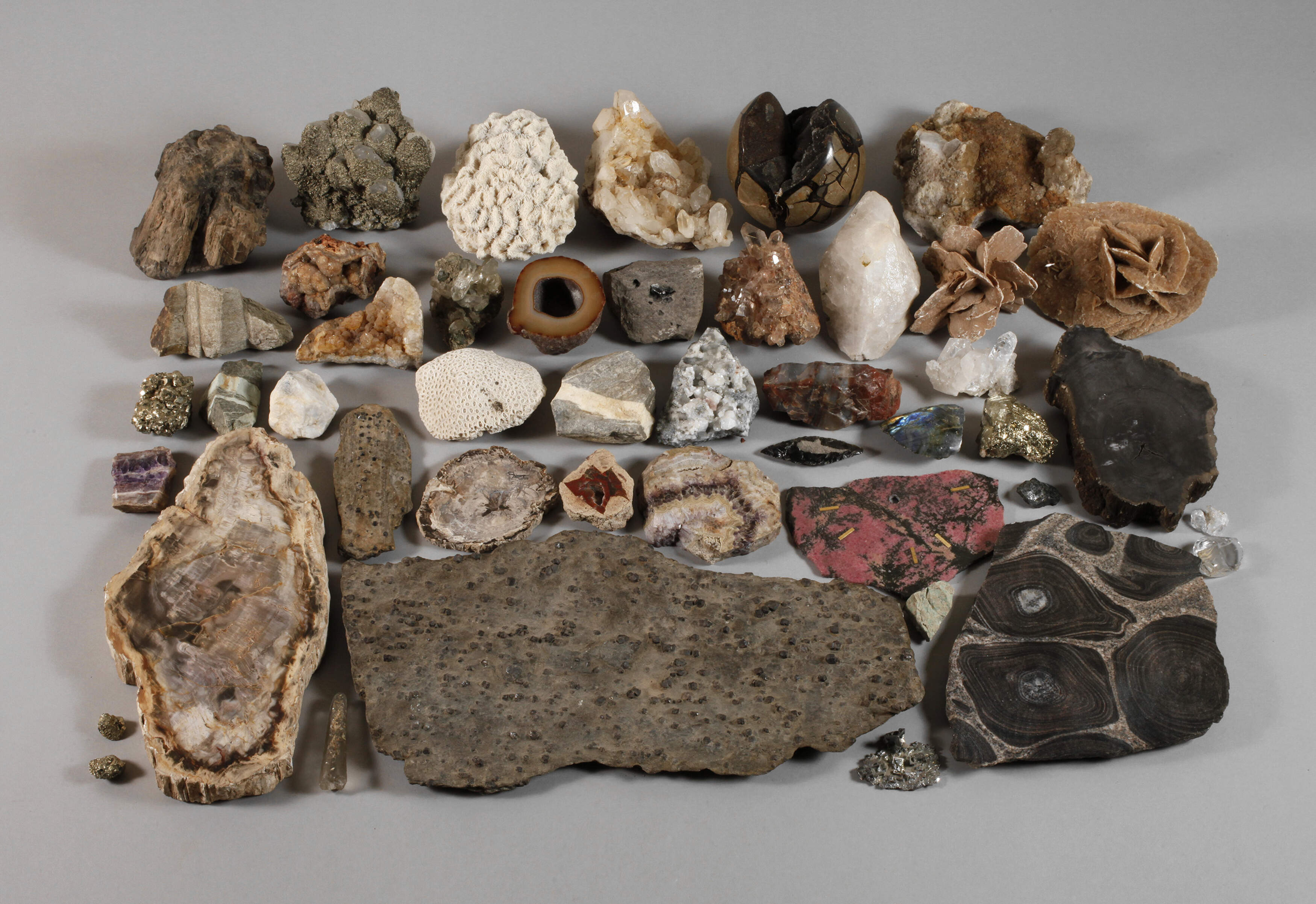 Kleine Gesteinssammlung