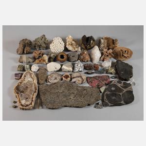 Kleine Gesteinssammlung